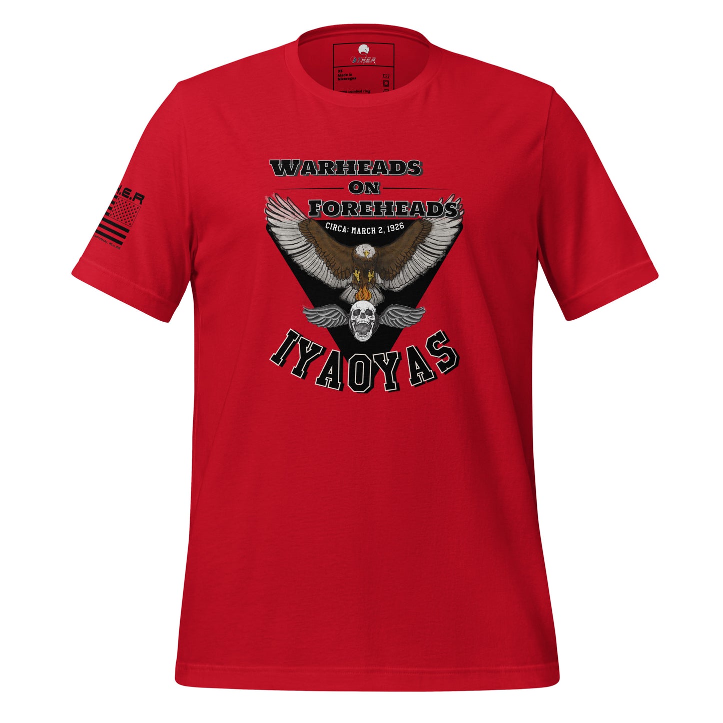 Warheads on Foreheads Tee