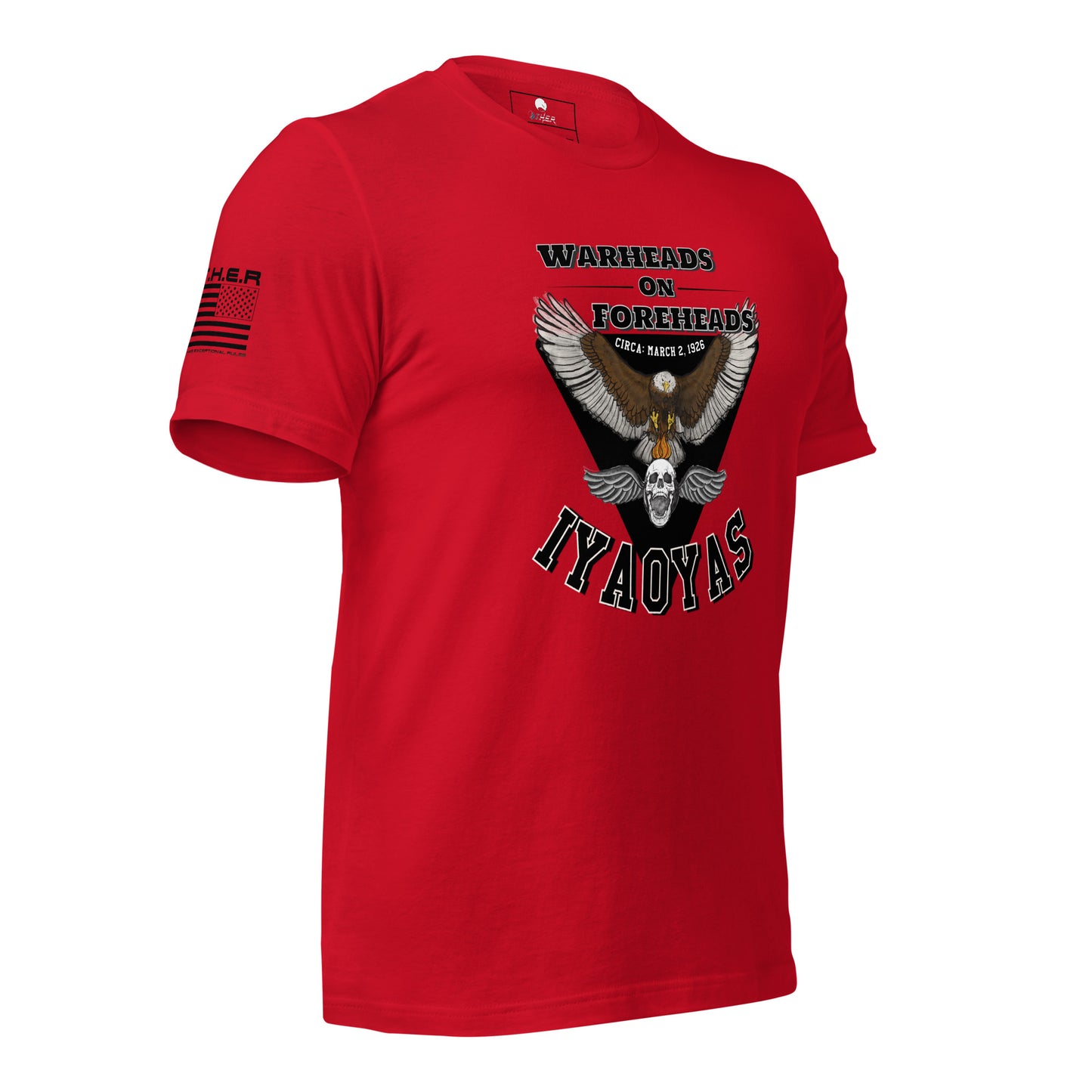 Warheads on Foreheads Tee