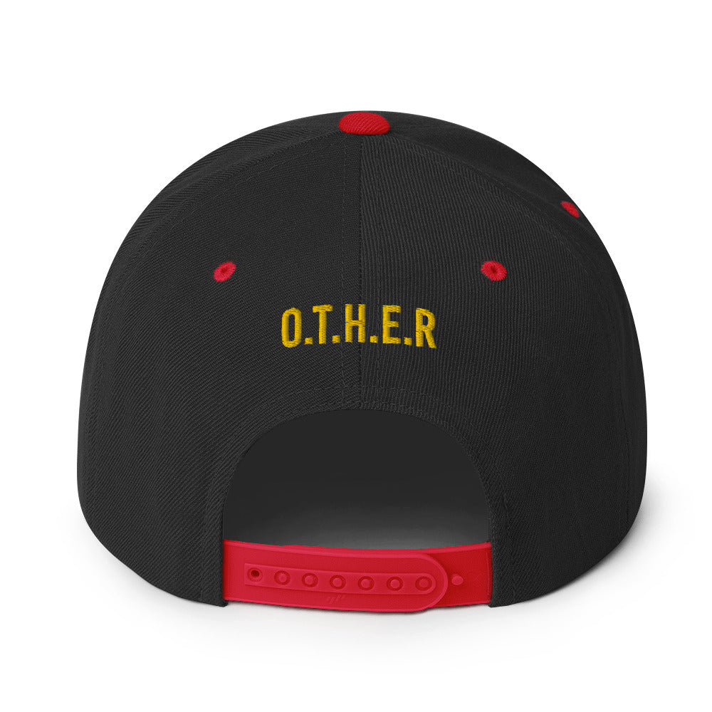 Half Circle Snapback Hat