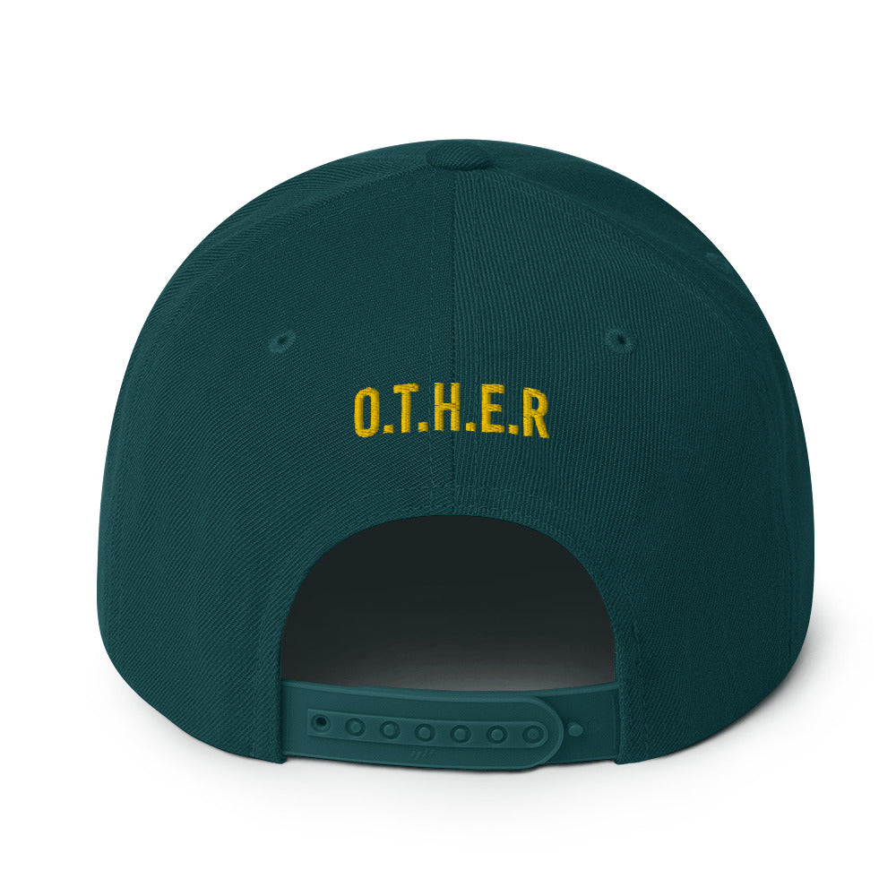 Half Circle Snapback Hat